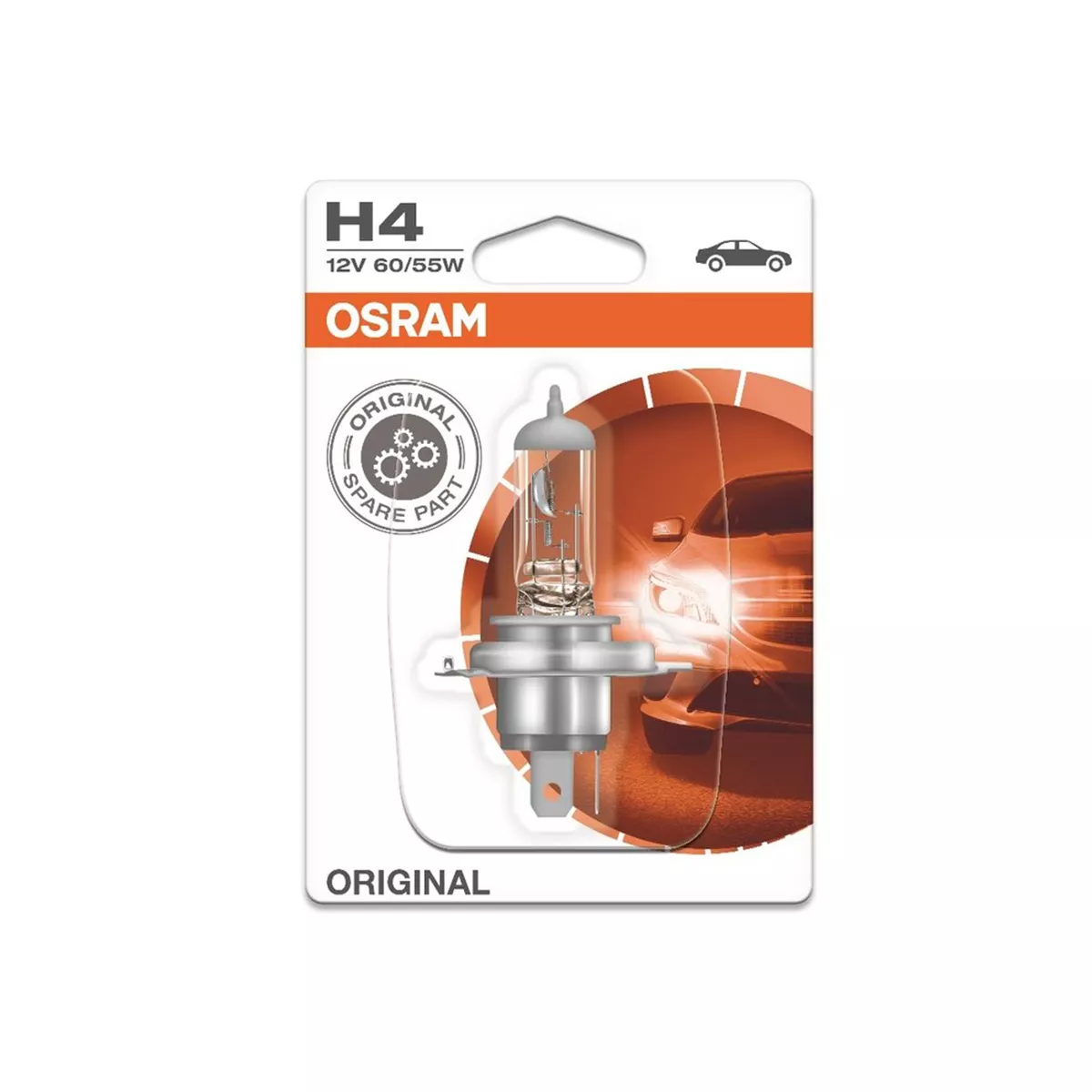 АВТО КРУШКА OSRAM H4 64193 55/60W 12V
