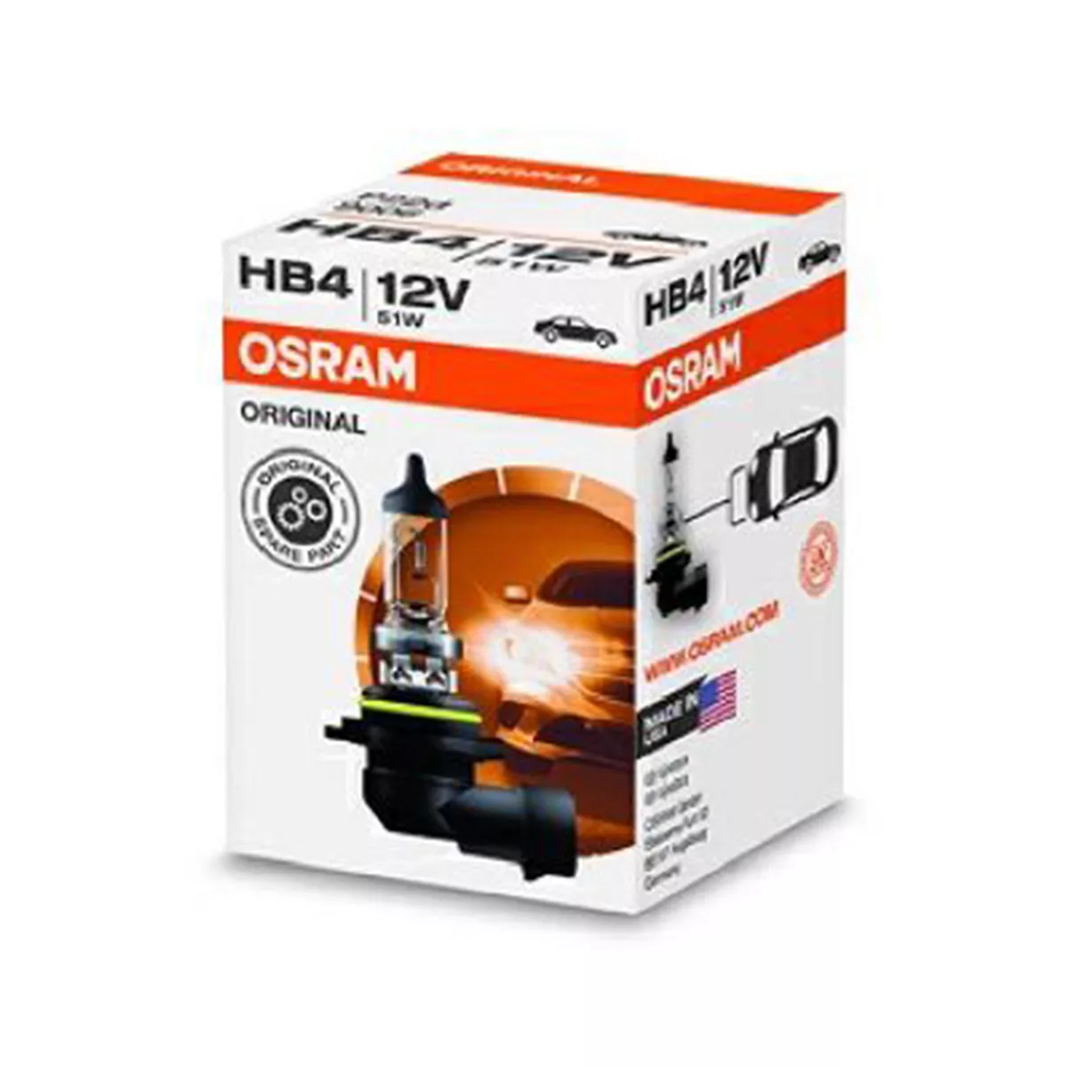 АВТО КРУШКА OSRAM 9006 HB4 12V 51W