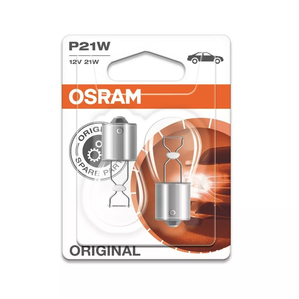 ХАЛОГЕННА ЛАМПА OSRAM P21W 7506 12V 21W