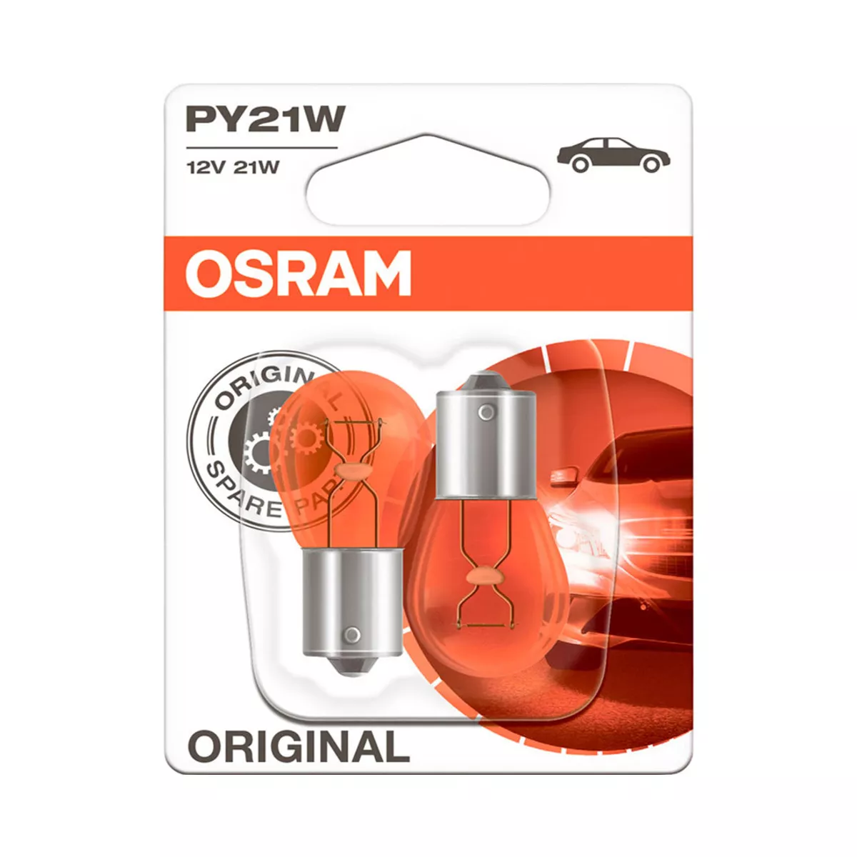 ХАЛОГЕННА ЛАМПА OSRAM PY21W 7507 12V 21W