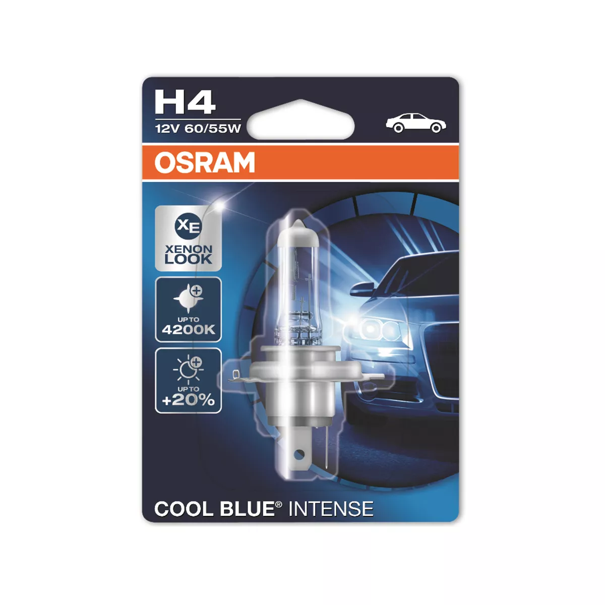 АВТО КРУШКА OSRAM H4 64193CB INTENSE 55/60W 12V