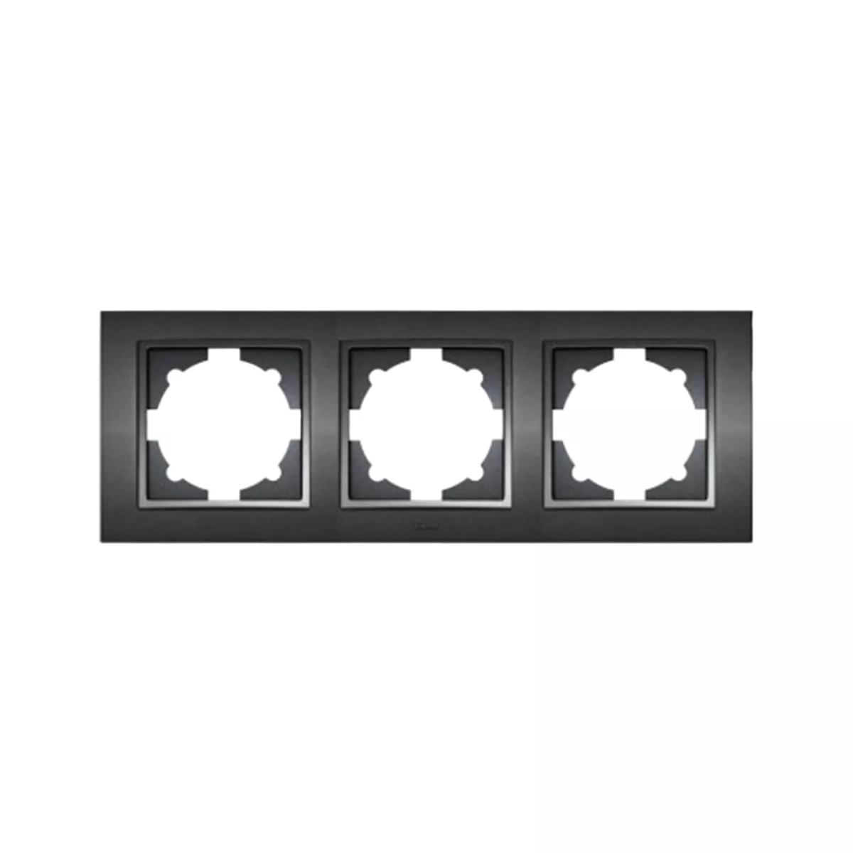 ТРОЙНА РАМКА ГРАФИТ ZENA ELBI 500-011100-227