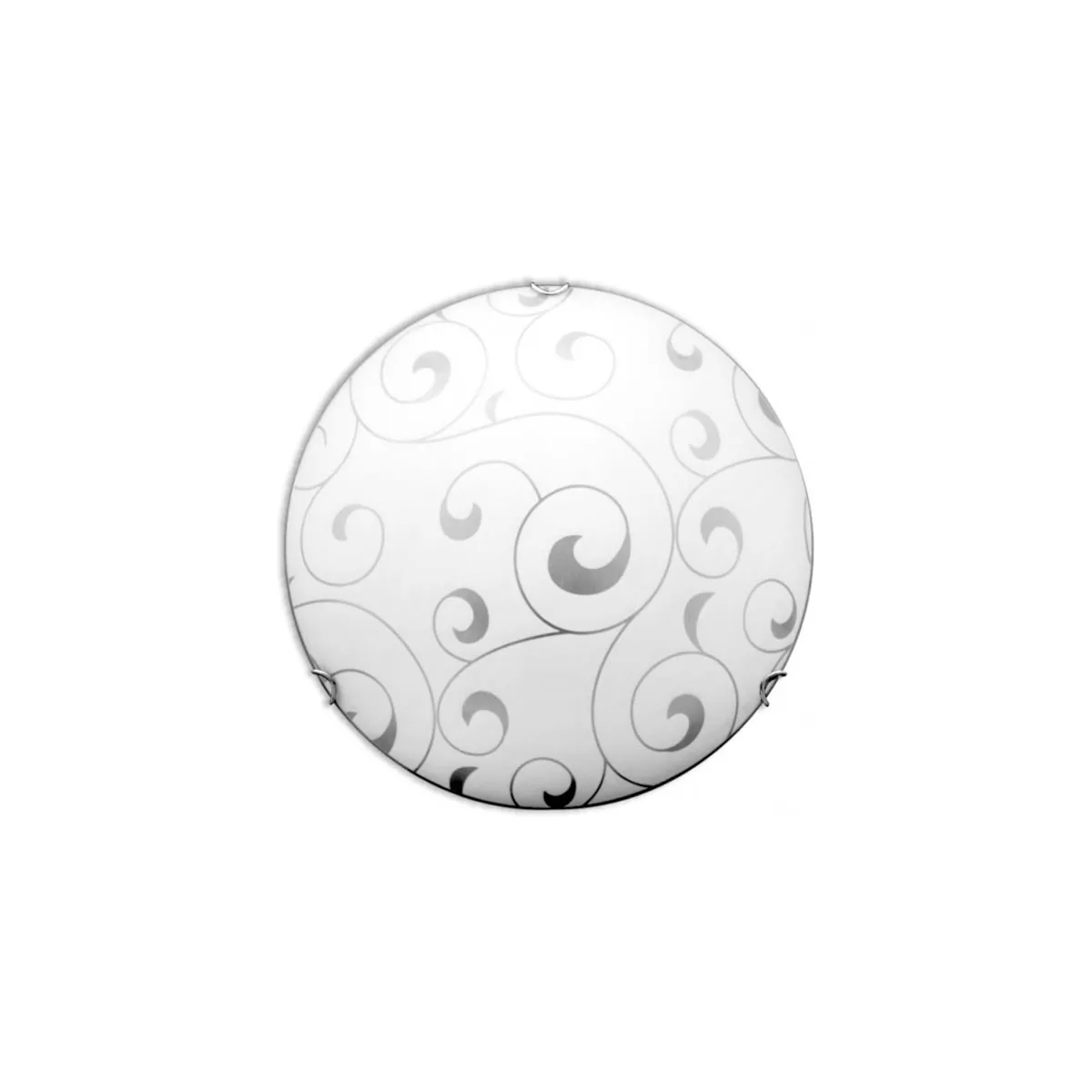 ПЛАФОН ЕЛИЗ Ф30 БЯЛО+ПРОЗРАЧНО/ 3230