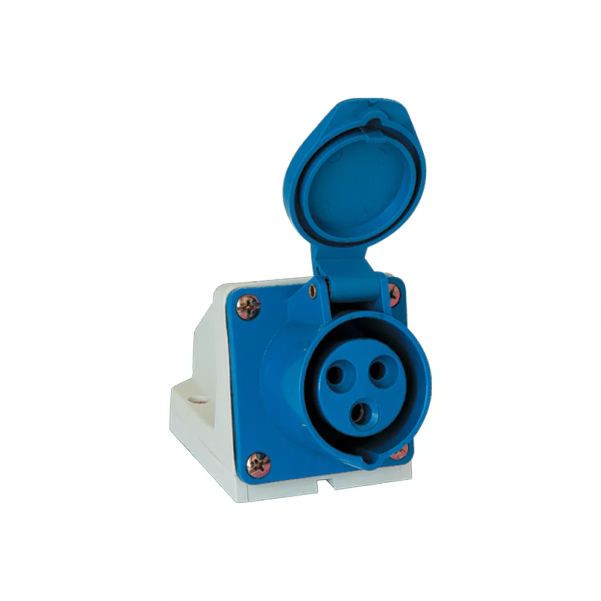 НЕПОДВИЖЕН КОНТАКТ HT-123 32A IP44 1P+N+E 230V ELMARK 37123