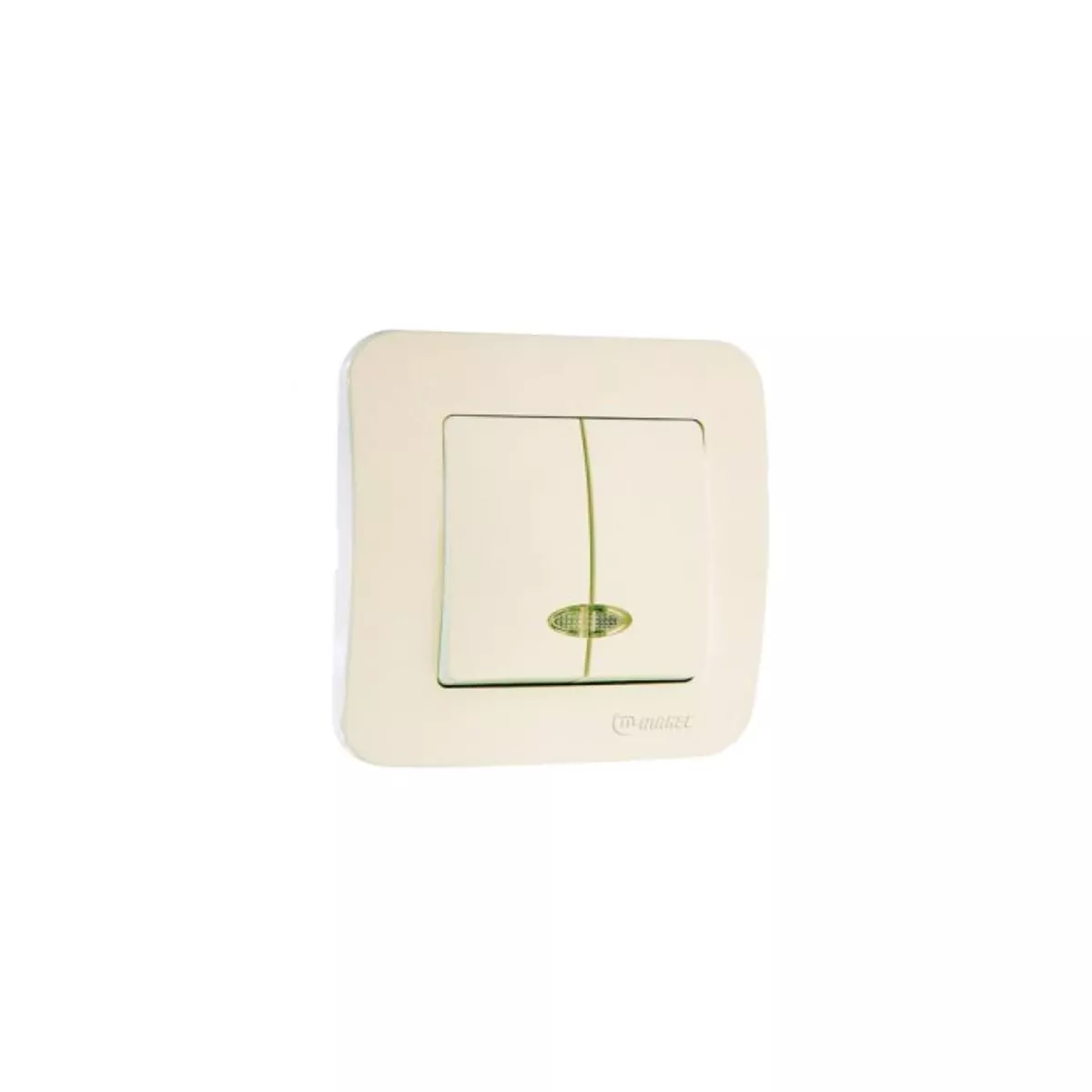 ДВОЕН КЛЮЧ СВЕТЕЩ БЕЖОВ MAKEL LILLIUM NATURAL 55223