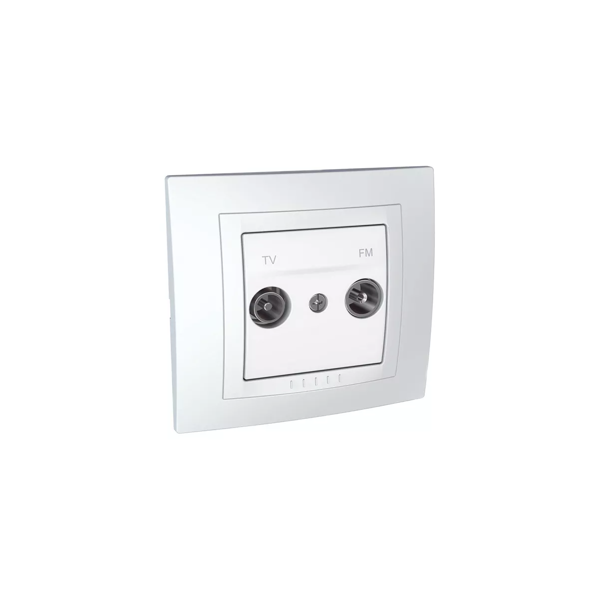 РОЗЕТКА TV БЯЛА UNICA SCHNEIDER U1.451.18G