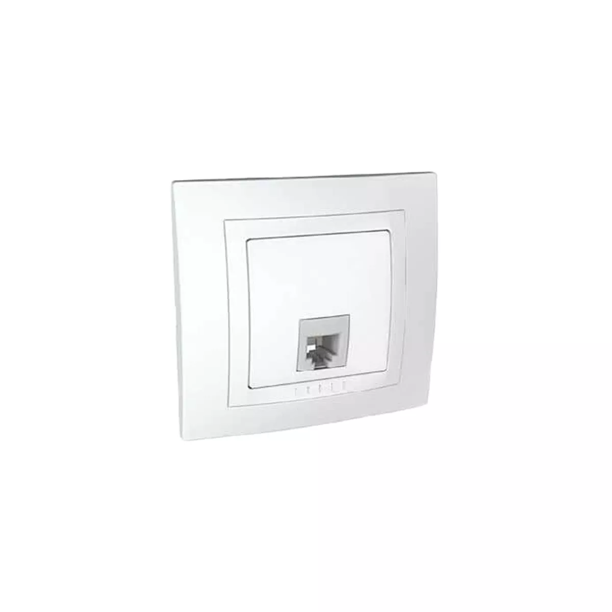 ТЕЛЕФОННА РОЗЕТКА БЯЛА UNICA SCHNEIDER U1.492.18G