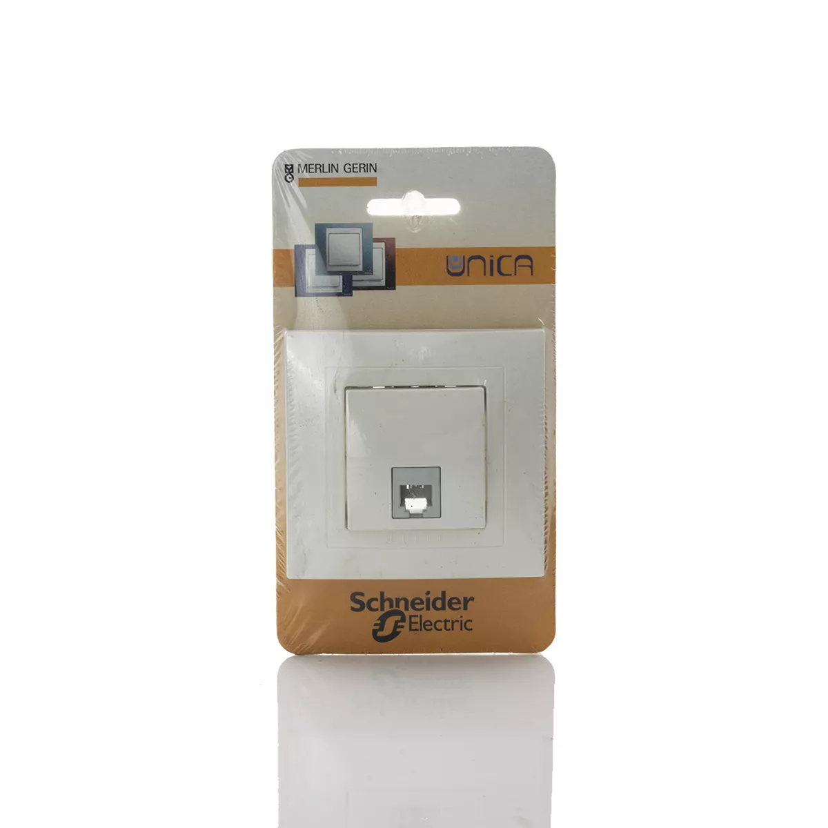 ТЕЛЕФОННА РОЗЕТКА СЛОНОВА КОСТ UNICA SCHNEIDER