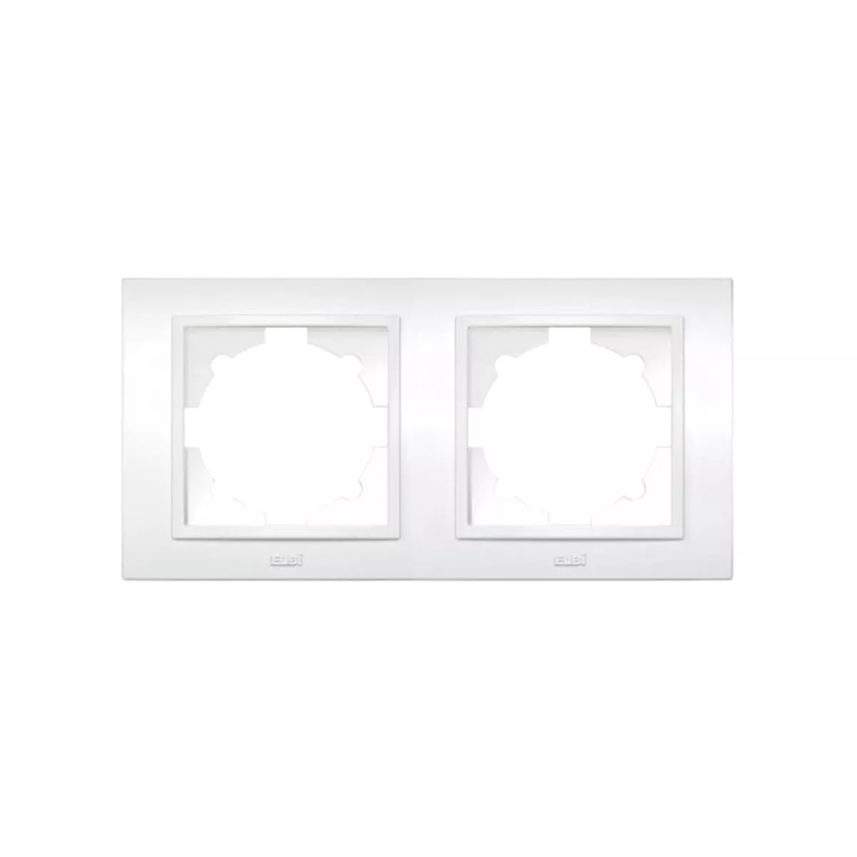 ДВОЙНА РАМКА БЯЛА ZENA ELBI 500-010200-226