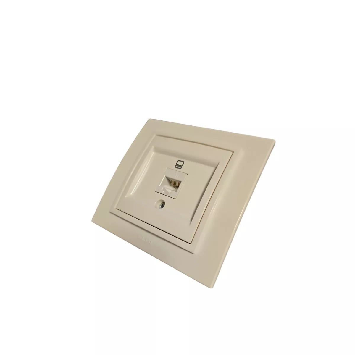 РОЗЕТКА CAT6 БЯЛА ZENA ELBI 500-010200-229