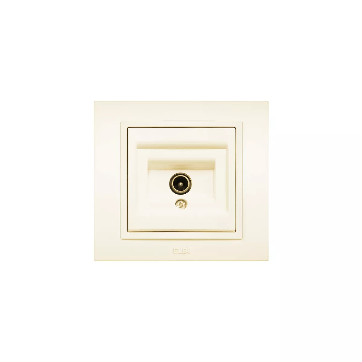 РОЗЕТКА TV КРЕМ ZENA ELBI 500-011300-272