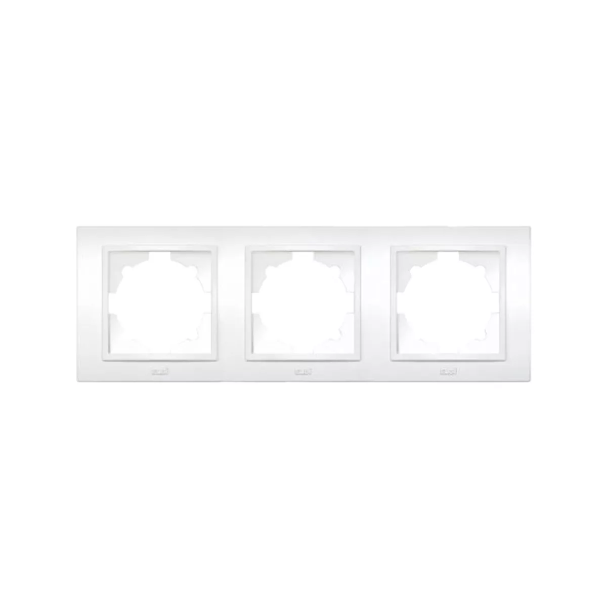 ТРОЙНА РАМКА БЯЛА ZENA ELBI 500-010200-227