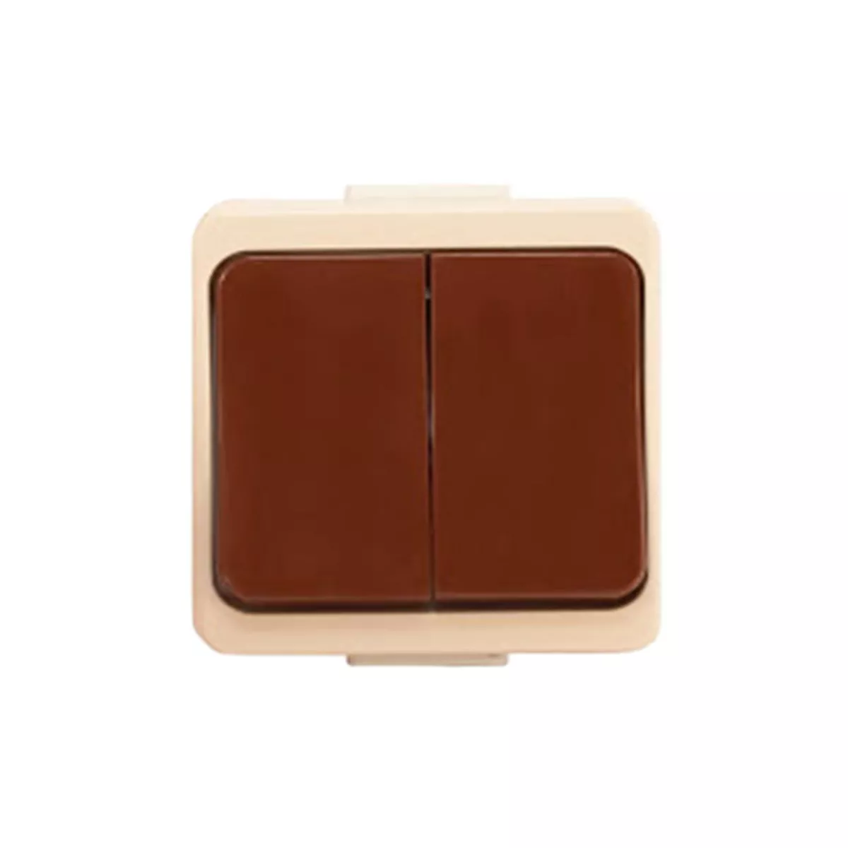 ДВОЕН КЛЮЧ БЕЖОВО С КАФЯВО TIMEX WNT-2