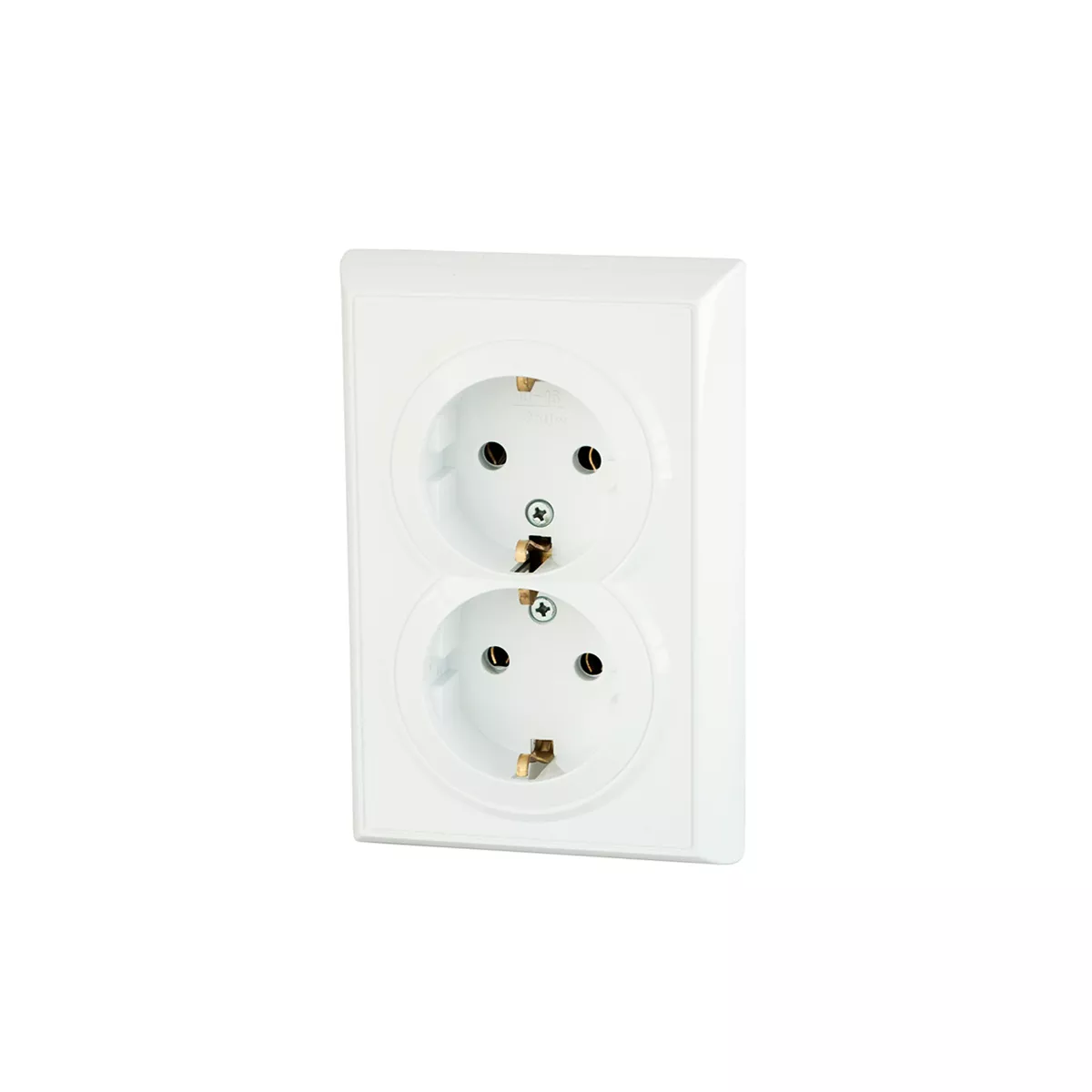 ДВОЕН КОНТАКТ БЯЛ MELOPLAM