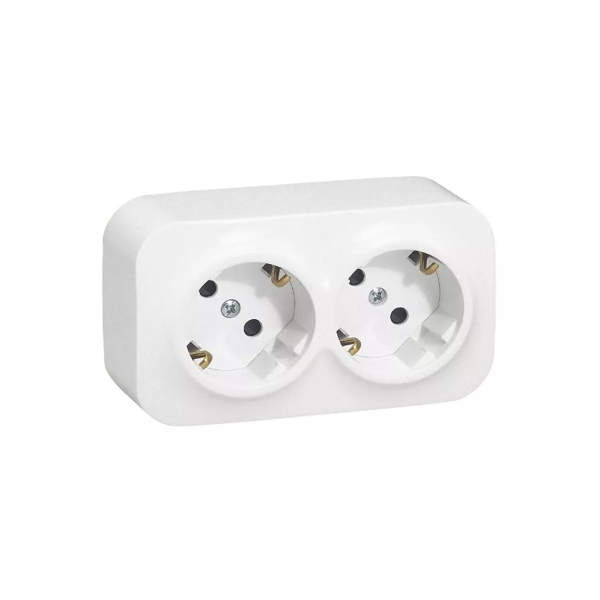 ДВОЕН КОНТАКТ ШУКО LEGRAND FORIX