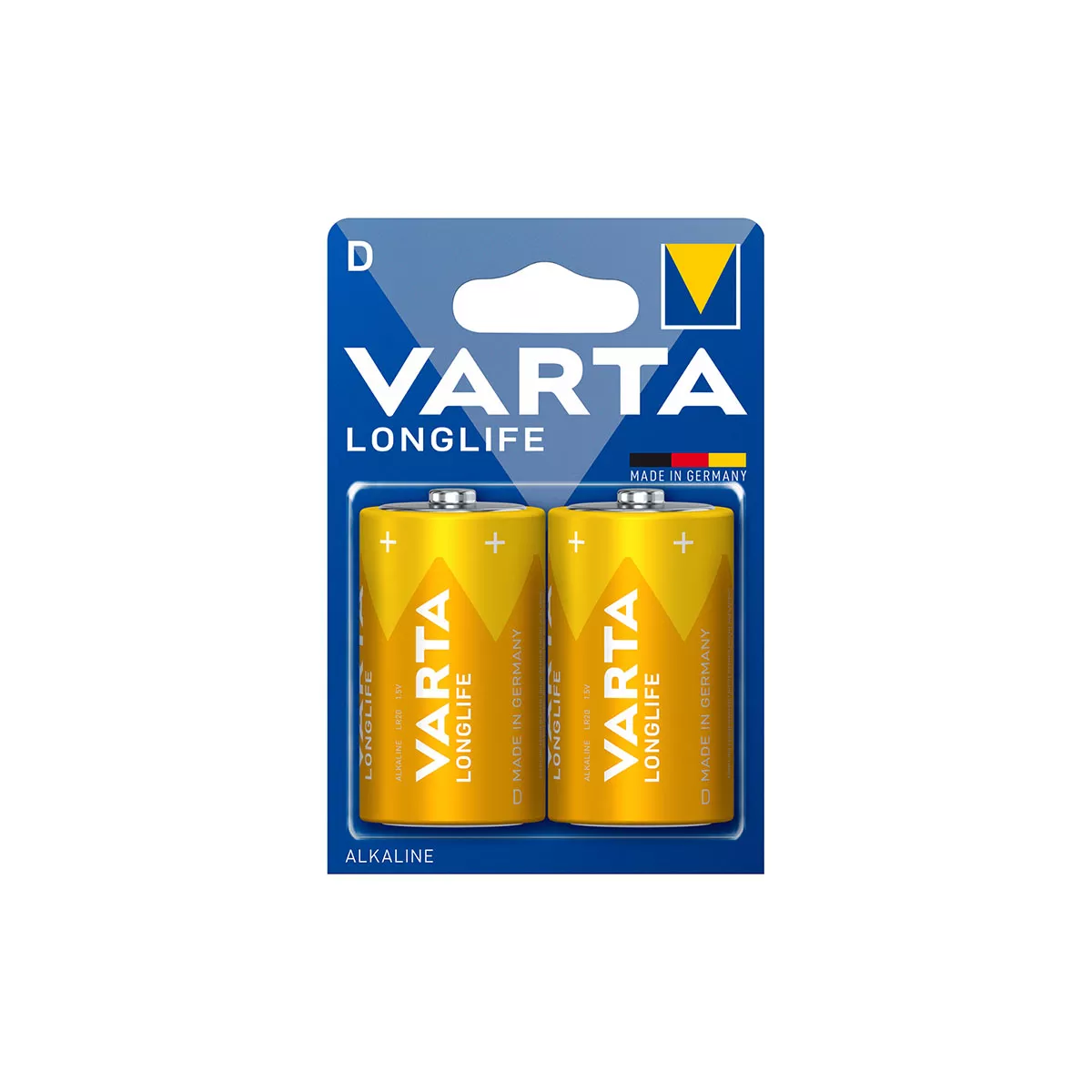 БАТЕРИЯ VARTA АЛК. LR 20D 2БР 25348