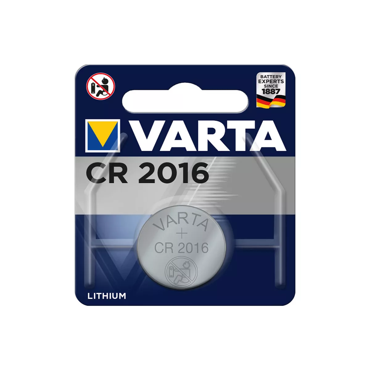 ЛИТИЕВА БАТЕРИЯ CR 2016 VARTA