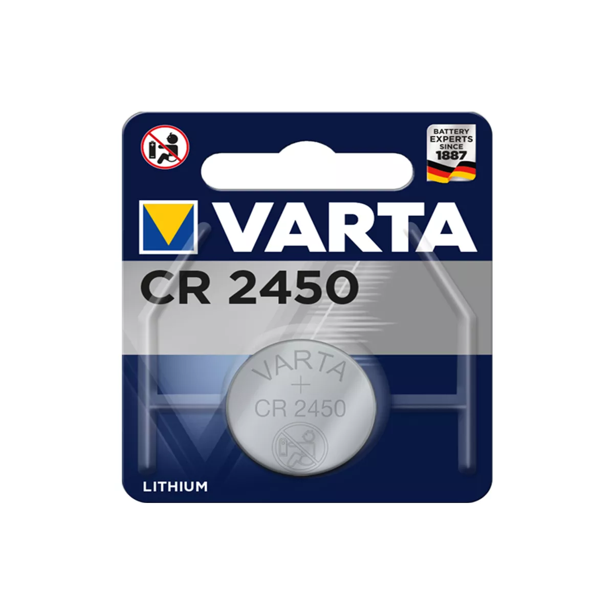 ЛИТИЕВА БАТЕРИЯ CR 2450 VARTA