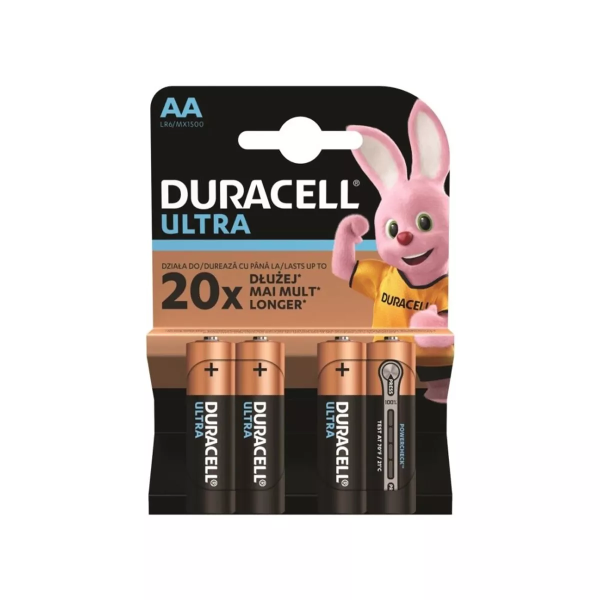 БАТЕРИИ LR6 DURACELL ULTRA AA 4BL