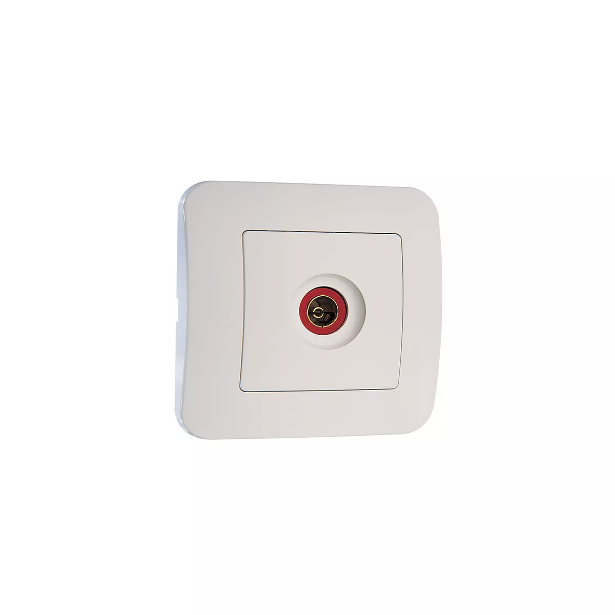 РОЗЕТКА TV БЯЛА MAKEL LILLIUM NATURAL 55007