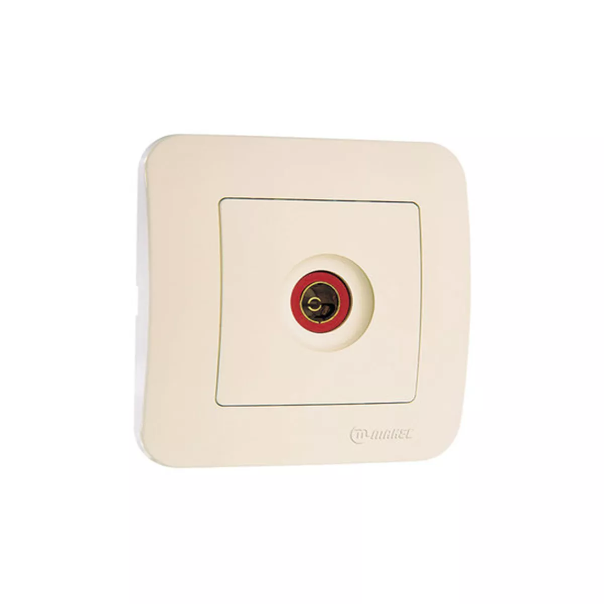 РОЗЕТКА TV КРЕМ НАТУРАЛ MAKEL 55207