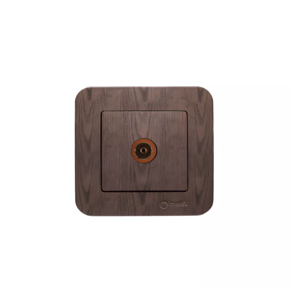 РОЗЕТКА TV ОРЕХ MAKEL LILLIUM NATURAL 56007