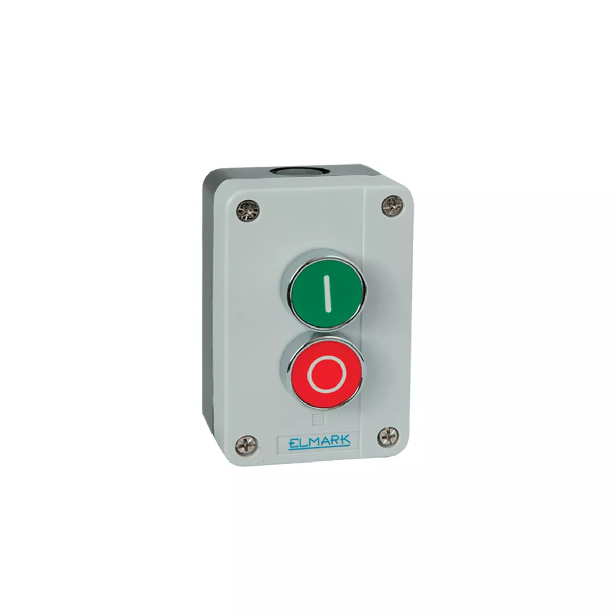 БУТОН ДВОЕН С ПРУЖИННО ВРЪЩАНЕ EL-B213 1HO ELMARK 401213