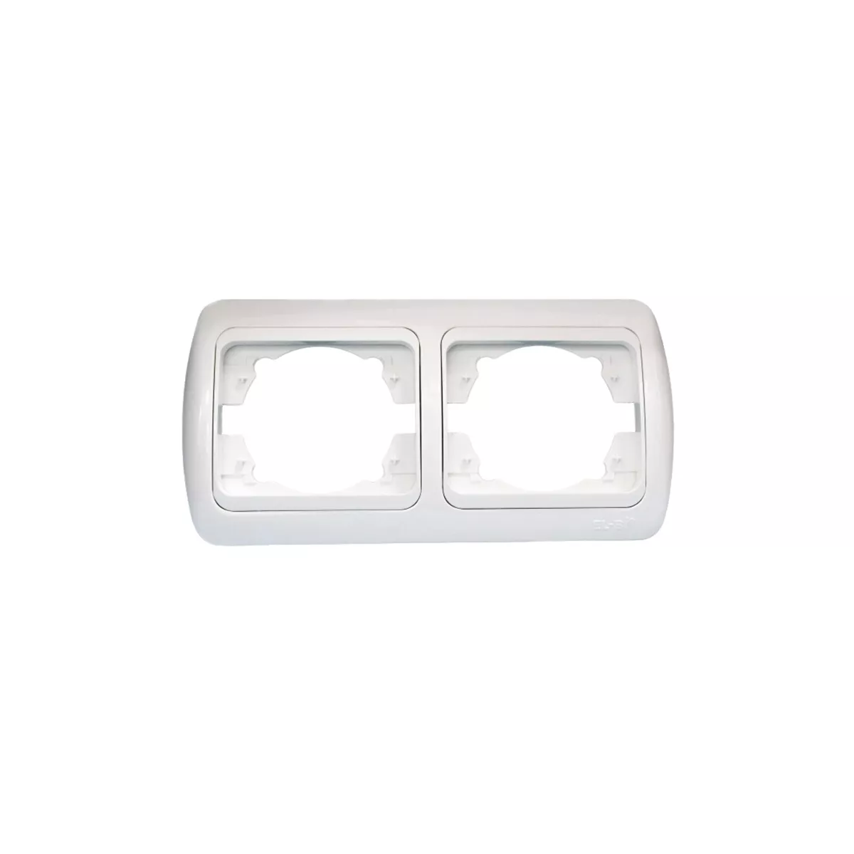 ДВОЙНА РАМКА БЯЛ TUNA ELBI 502-000202-226