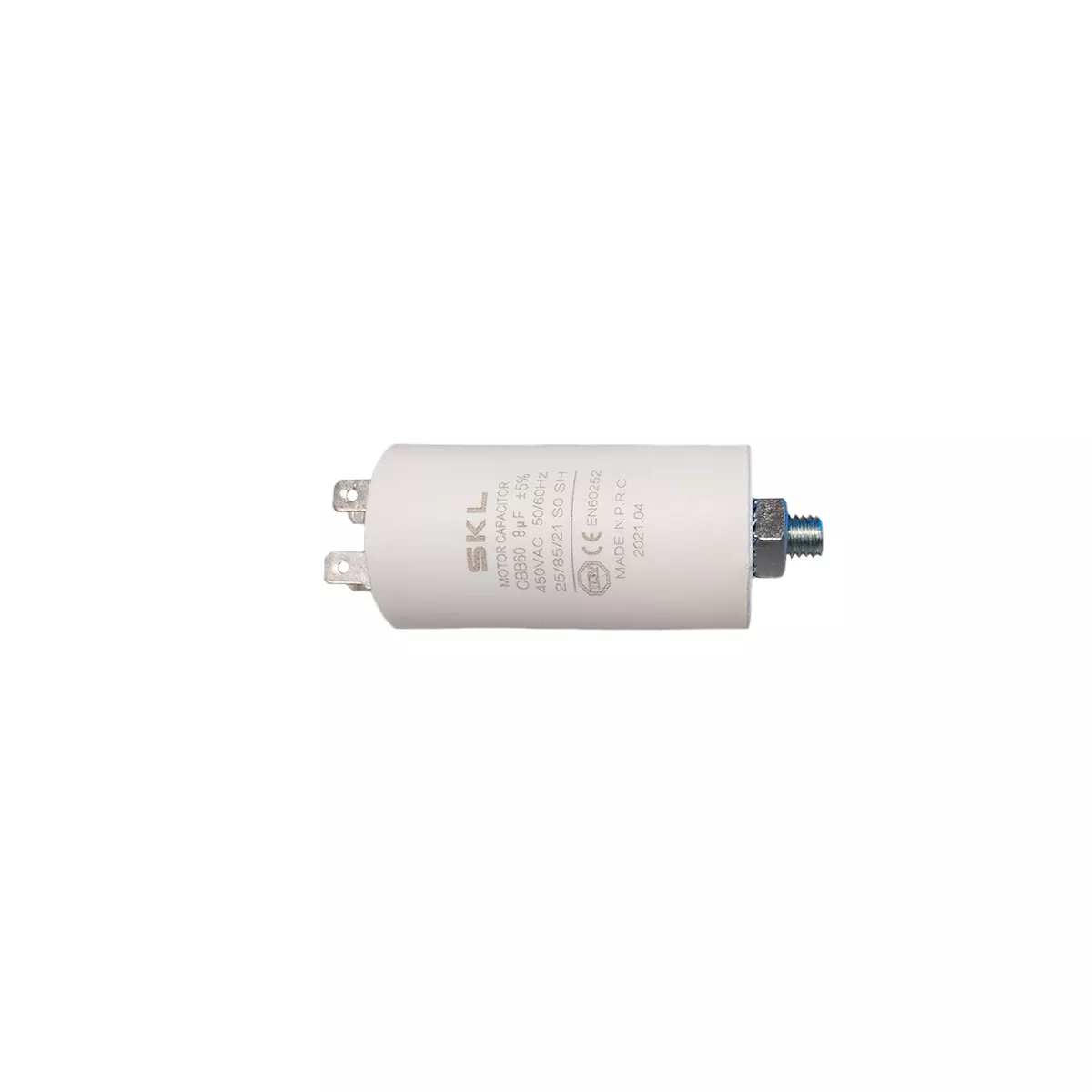 КОНДЕНЗАТОР 8μF 450VAC 50/60Hz SKL