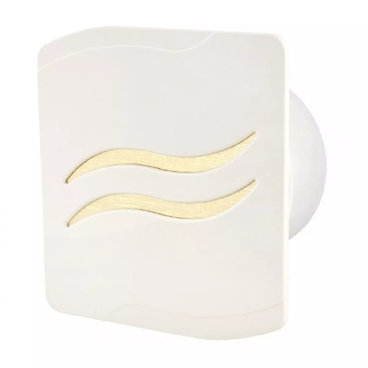 АСПИРАТОР ММ-Р 100/105 КВАДРАТ С КЛАПА 03 ЕКРЮ 8374