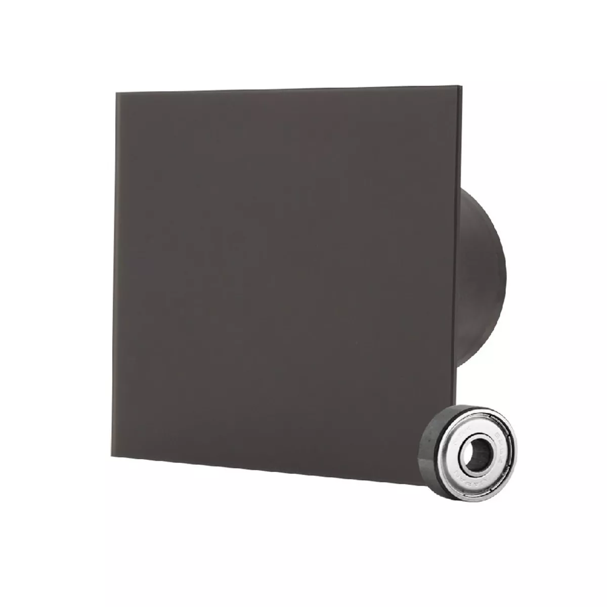 АСПИРАТОР ММ-Р 100/105 КВАДРАТ С КЛАПА 06 ЧЕРЕН МАТ 9029