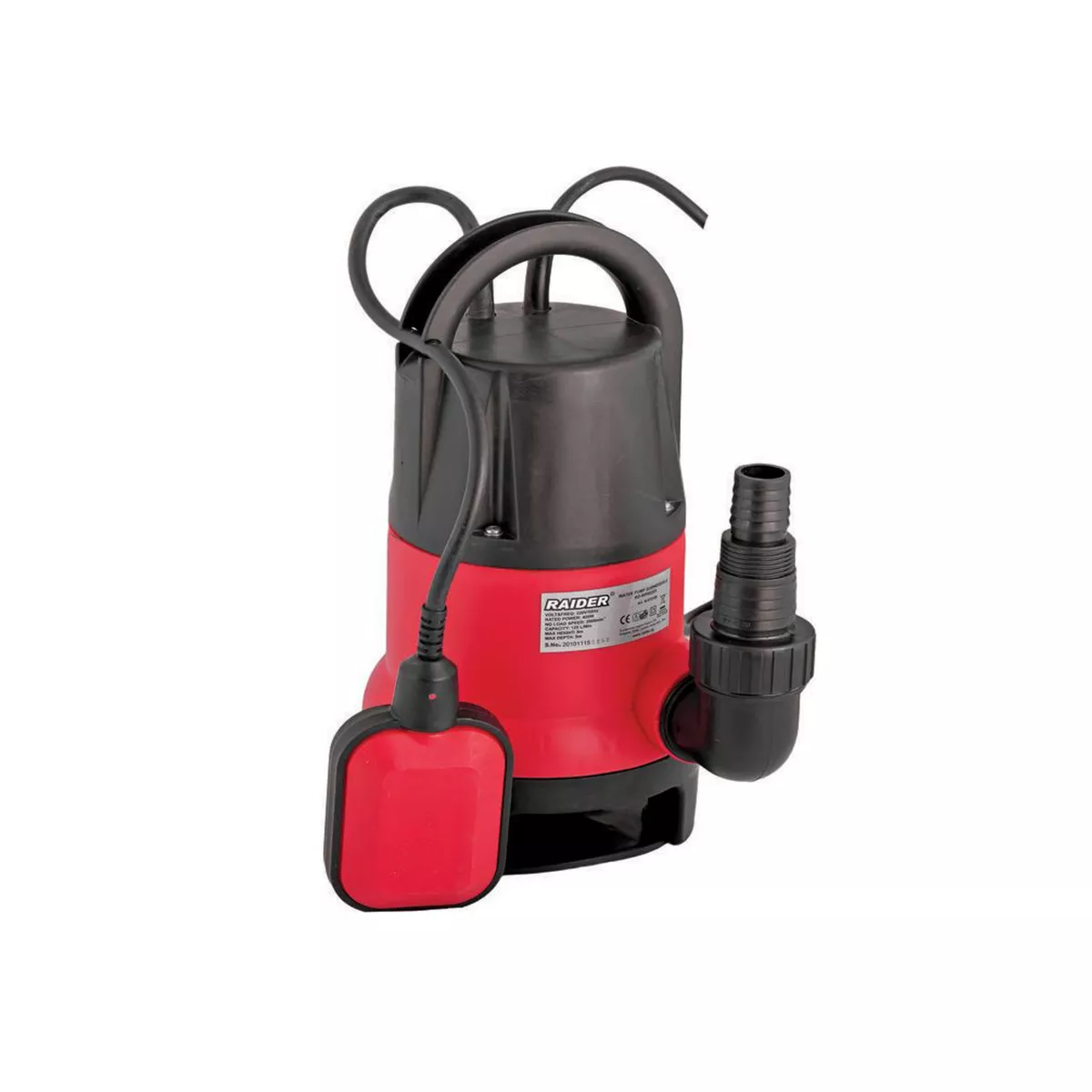 ПОМПА ВОДНА ПОТОПЯЕМА RAIDER RD-WP002EX 400W