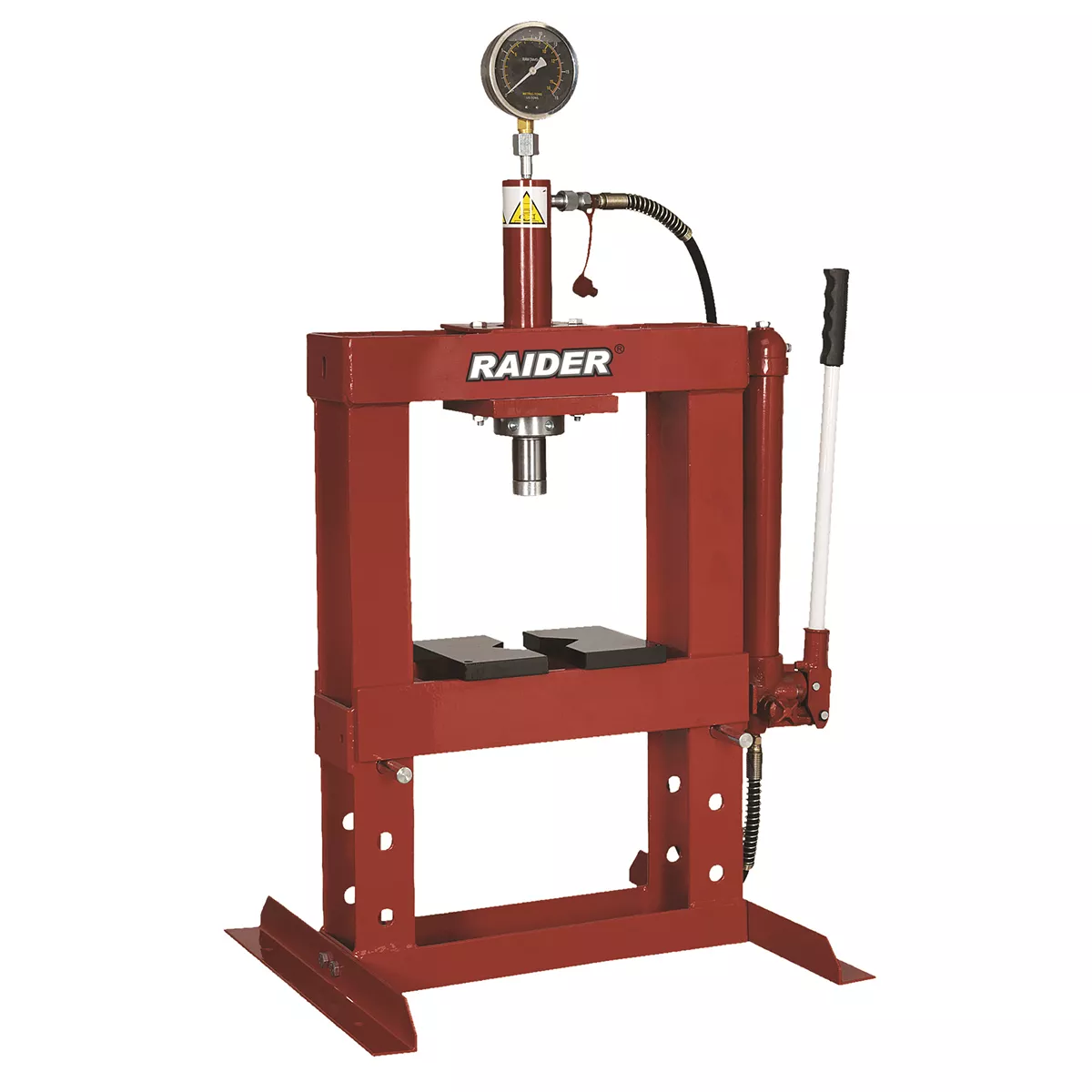 ПРЕСА ХИДРАВЛИЧНА 10Т. НАСТОЛНА С МАНОМЕТЪР RAIDER RD-HP02 300604
