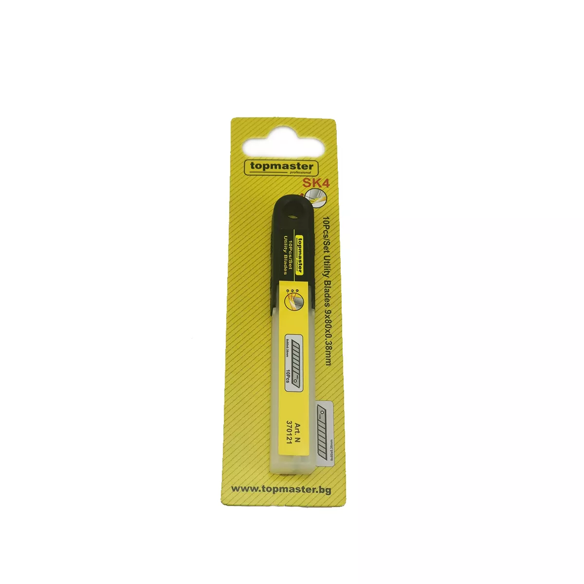 КОМПЛЕКТ РЕЗЦИ ЗА МАКЕТЕН НОЖ 10 БРОЯ 370121 TOPMASTER