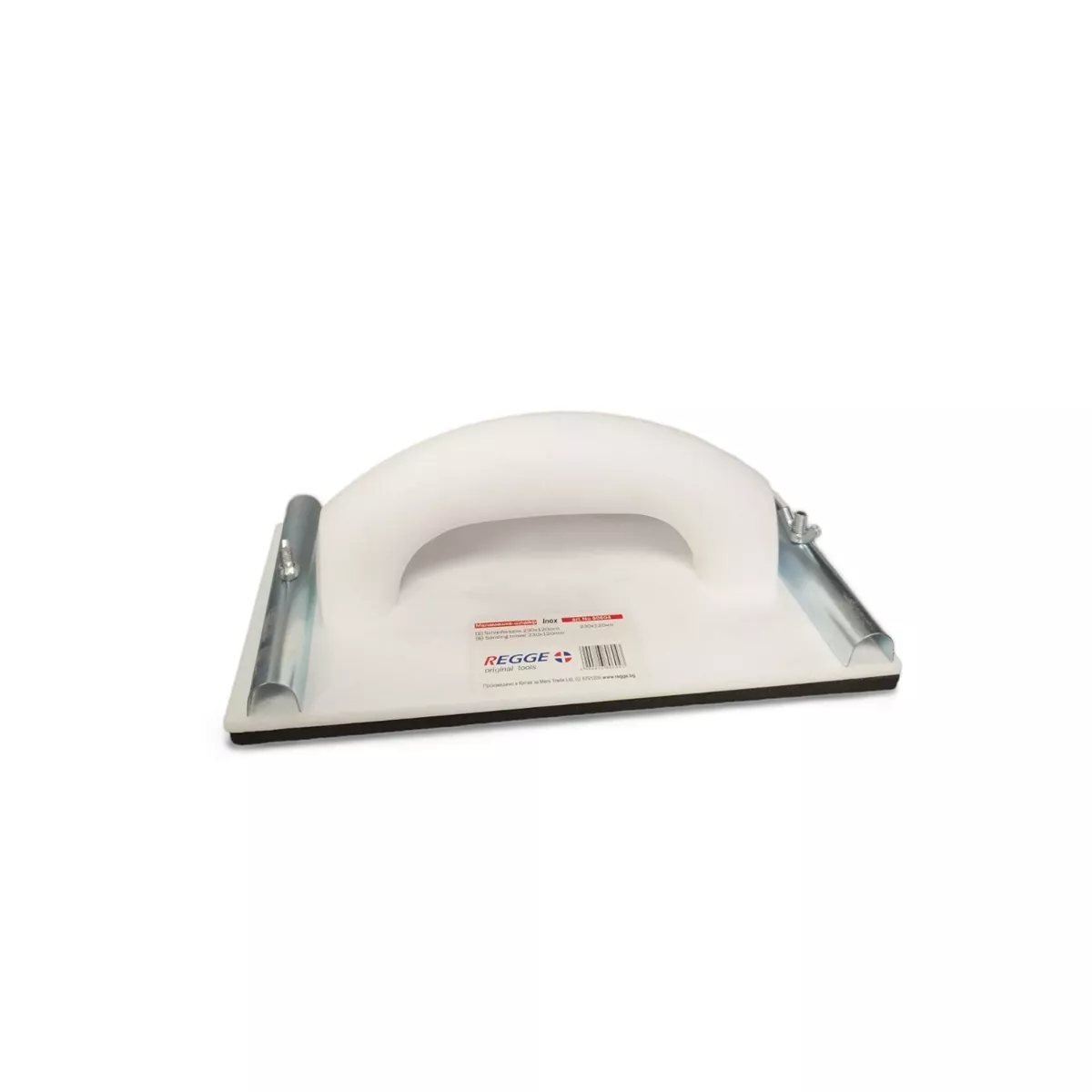 МАЛАМАШКА РЪЧЕН ШЛАЙФ 230*120*6ММ-80604 REGGE