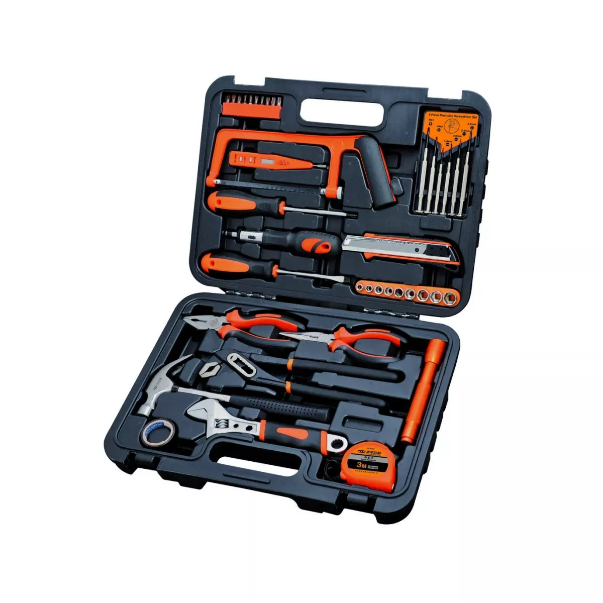 КОМПЛЕКТ 40Ч РЪЧНИ ИНСТРУМЕНТИ В КУФАР 54282 BOLTER