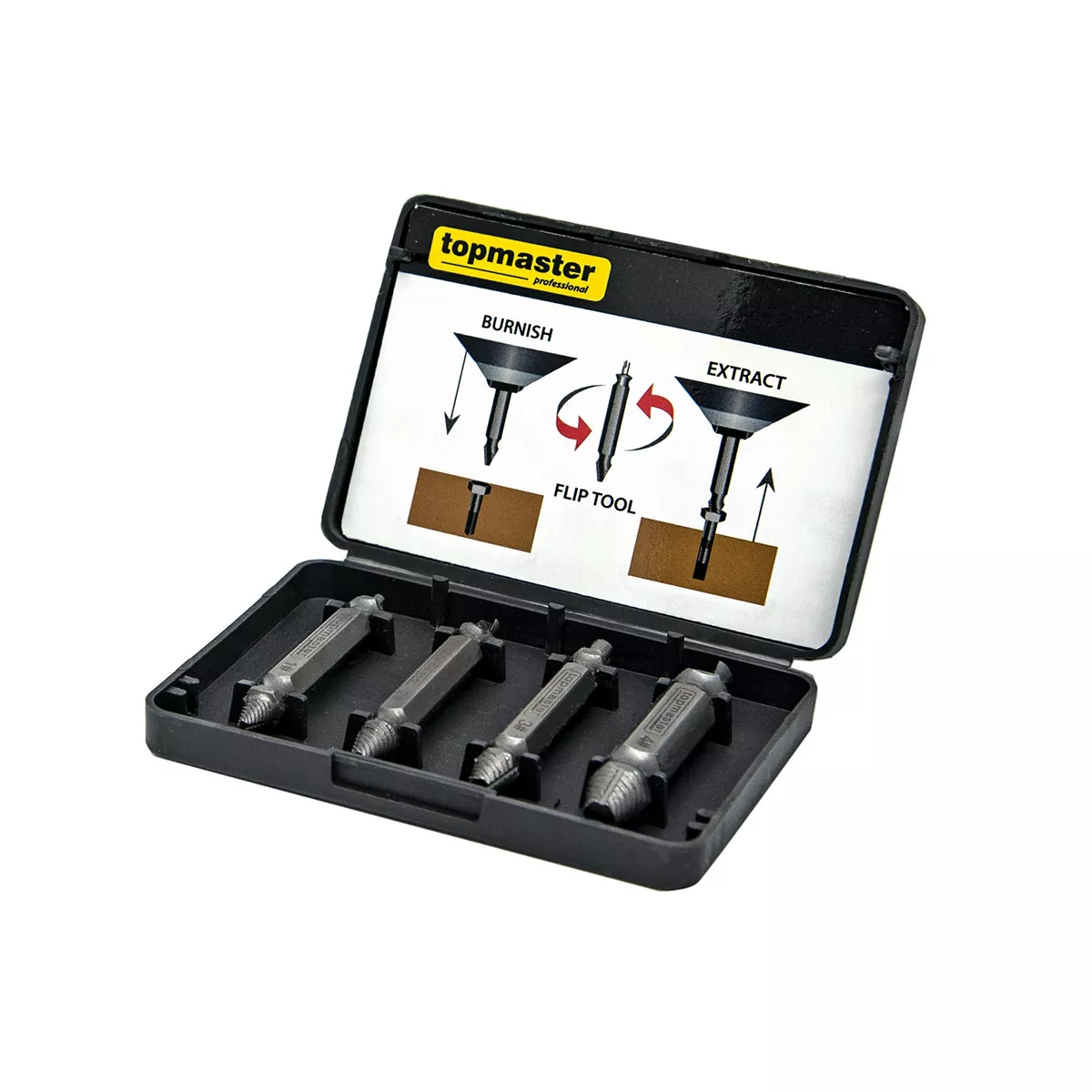 КОМПЛЕКТ ЕКСТРАКТОРИ TOPMASTER 4 БРОЯ