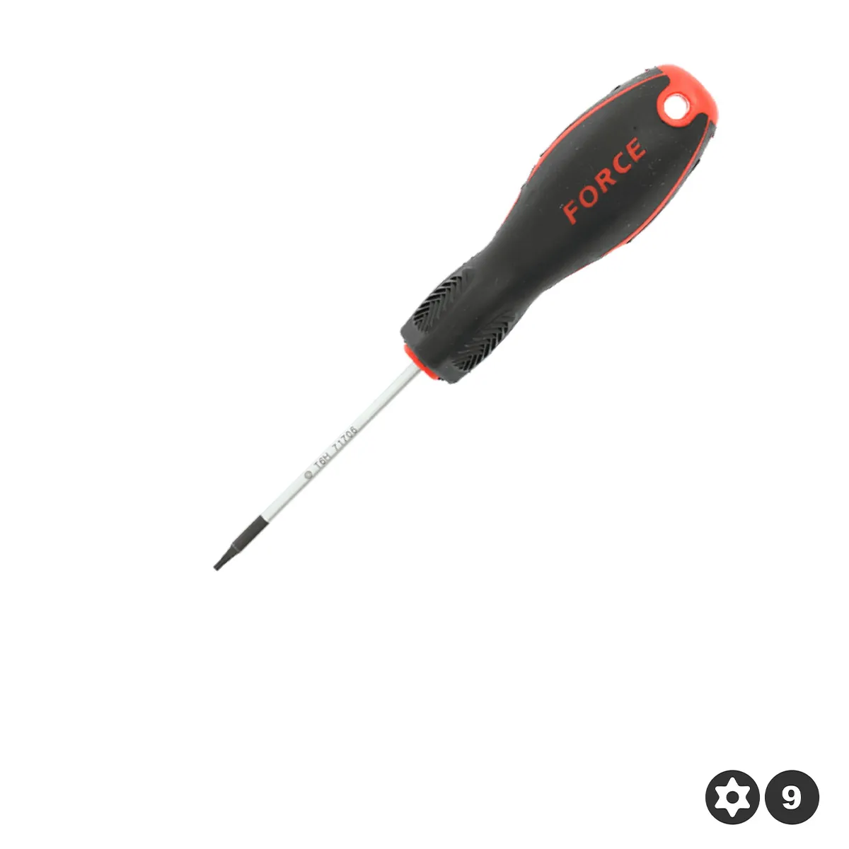 ОТВЕРТКА ЗВЕЗДА Т9H С ДУПКА FORCE 71709