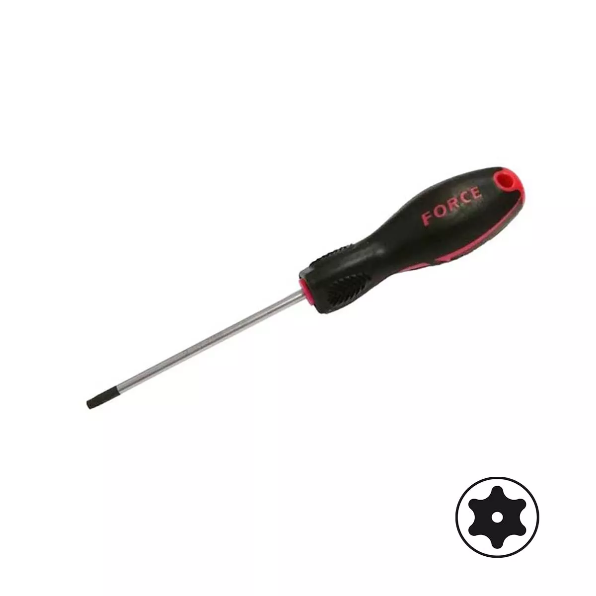 ОТВЕРТКА ЗВЕЗДА Т40/71740 FORCE С ДУПКА