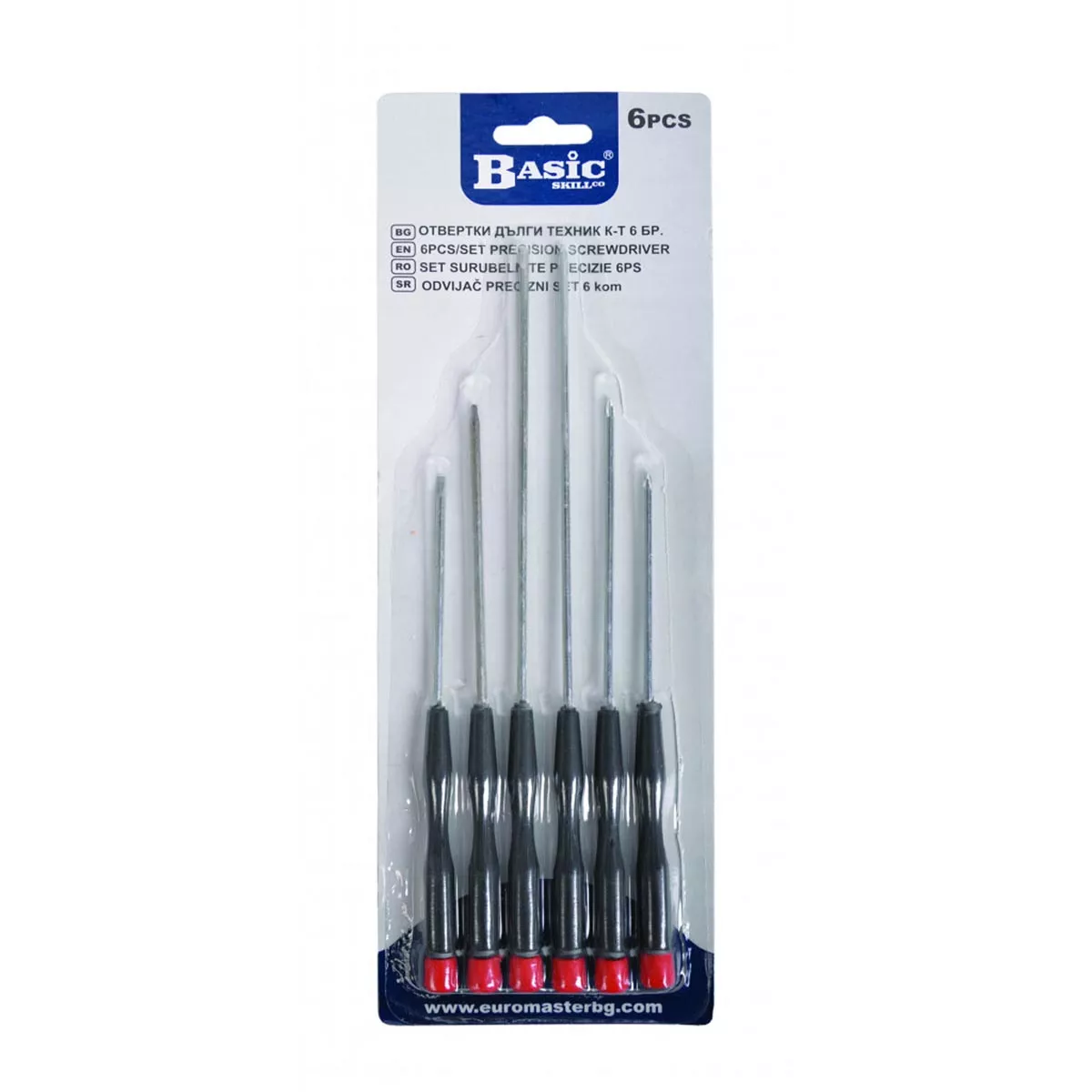 ОТВЕРТКИ КОМПЛЕКТ 6 БРОЯ ДЪЛГИ ТЕХНИЧЕСКИ ТМР-225202