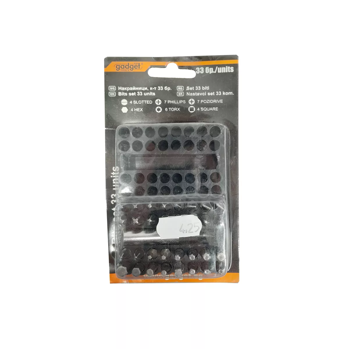 КОМПЛЕКТ НАКРАЙНИЦИ GADGET 33 БРОЯ
