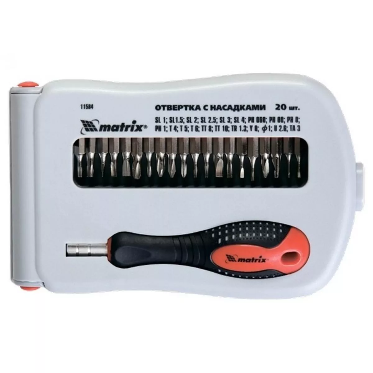 ОТВЕРТКА ПРЕЦИЗНА С ПРИСТАВКИ FUSION 22 ЧАСТИ ПТХ 115849