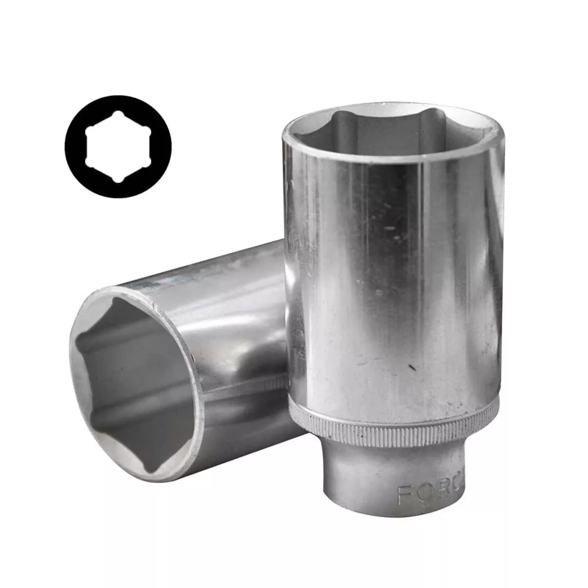 ВЛОЖКА ДЪЛБОКА ШЕСТСТЕННА 1/2 30ММ FORCE 5457730