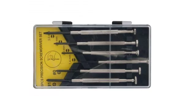 КОМПЛЕКТ ЧАСОВНИКАРСКИ ОТВЕРТКИ  6 БРОЯ 53661