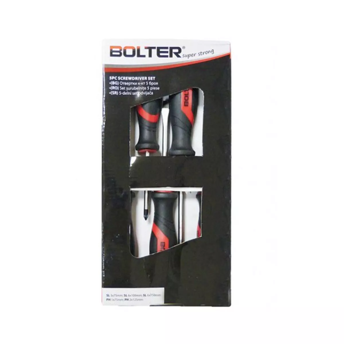 ОТВЕРТКИ КОМПЛЕКТ 5 БРОЯ  53694