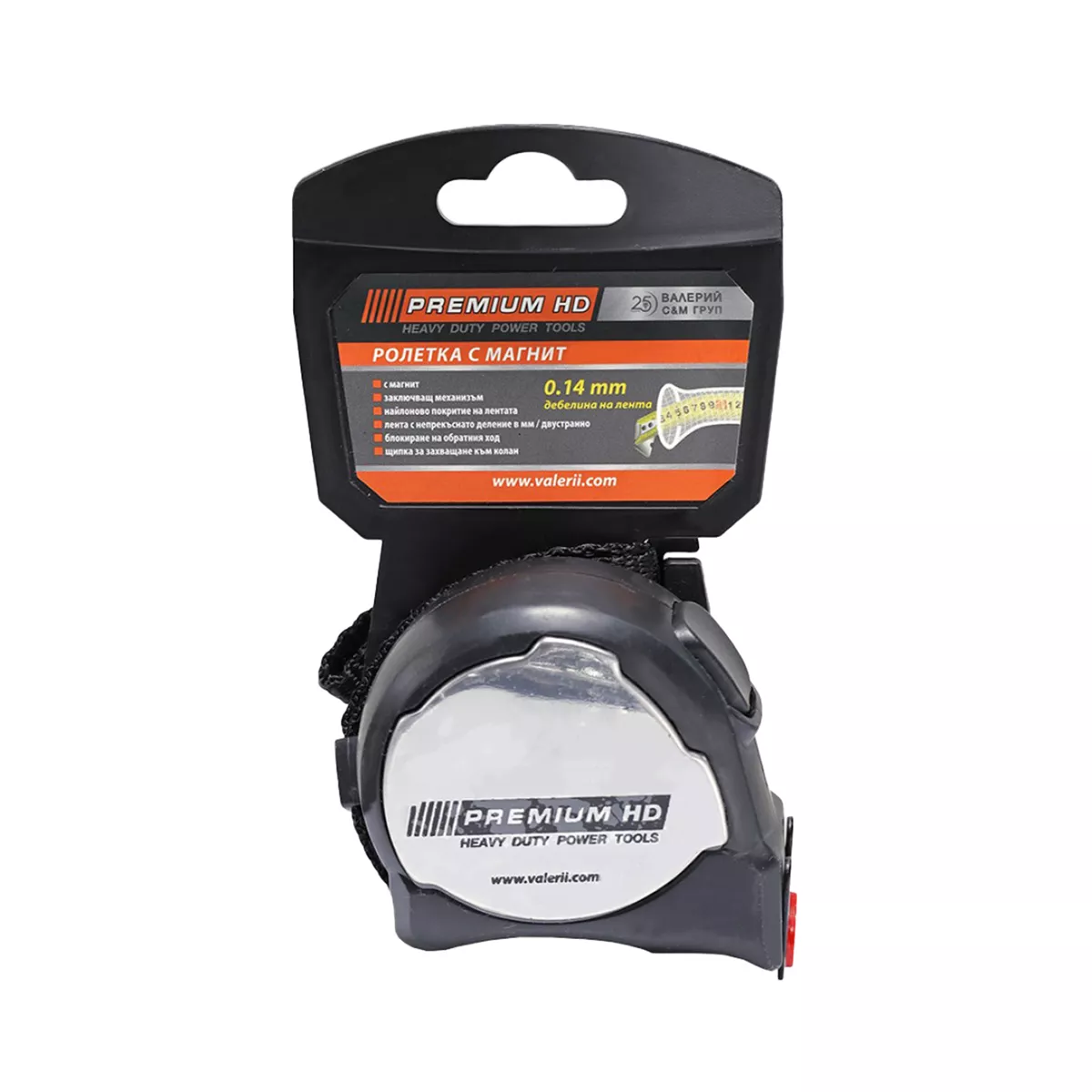 РОЛЕТКА С МАГНИТ 5М 19ММ PREMIUM 37318