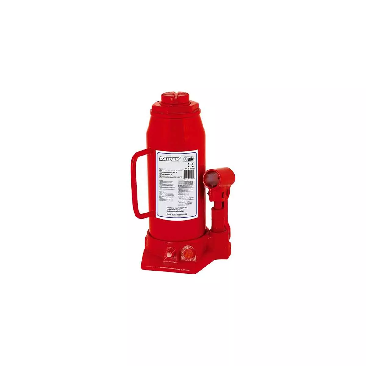 КРИК  ХИДРАВЛИЧЕН  ТИП БУТИЛКА 2Т 300101