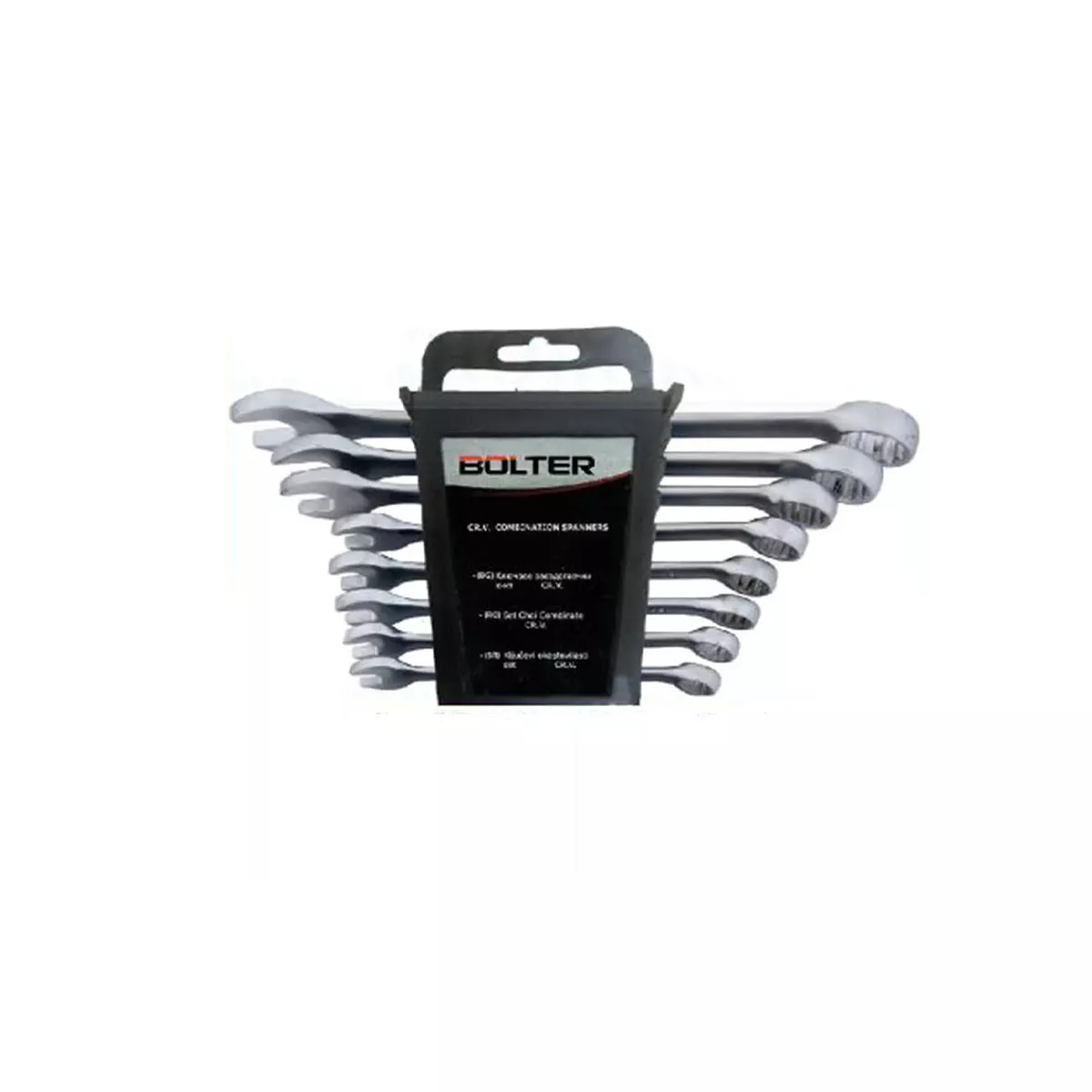 КЛЮЧОВЕ ЗВЕЗДОГАЕЧНИ  КОМПЛЕКТ  8 БРОЯ 8-19ММ БРД  14645