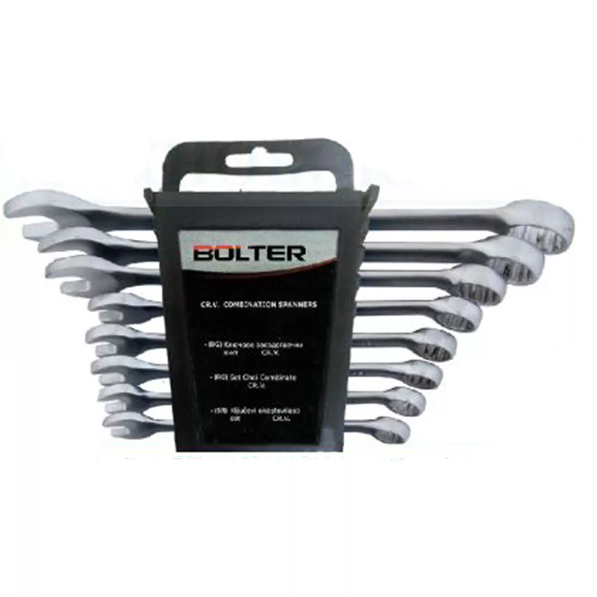 КЛЮЧОВЕ ЗВЕЗДОГАЕЧНИ КОМПЛЕКТ 8 БРОЯ /8-19ММ/ GS БРД  14655