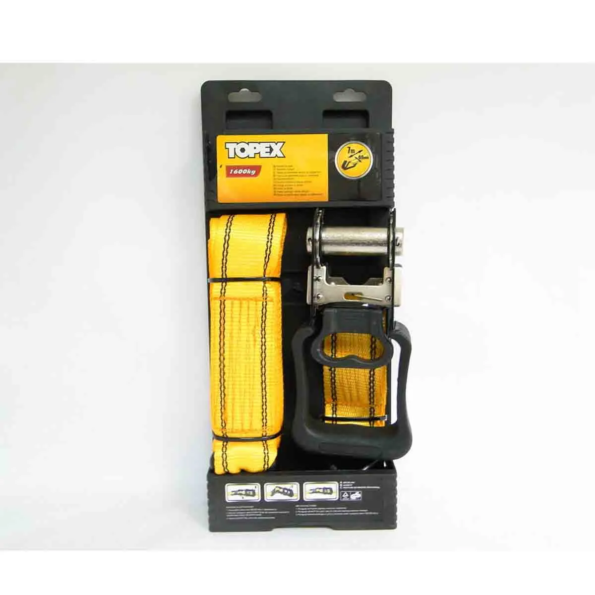 ЛЕБЕДКА С КОЛАН 7МХ5СМ - TOPEX